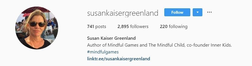Link to Susan Kaiser Greenland's Instagram, Book Marketing Plan, Coriolis Book Publicity