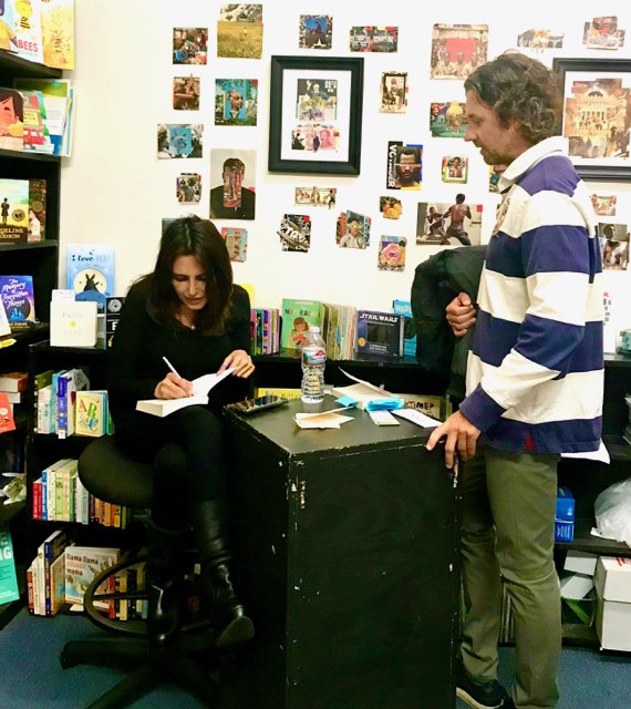 Neda Disney Planting Wolves Book Signing at Small World Books