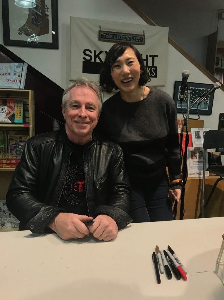 Tom Lutz and Steph Cha at Skylight Books