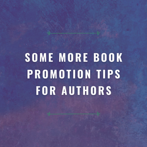 book promotion tips for authors
