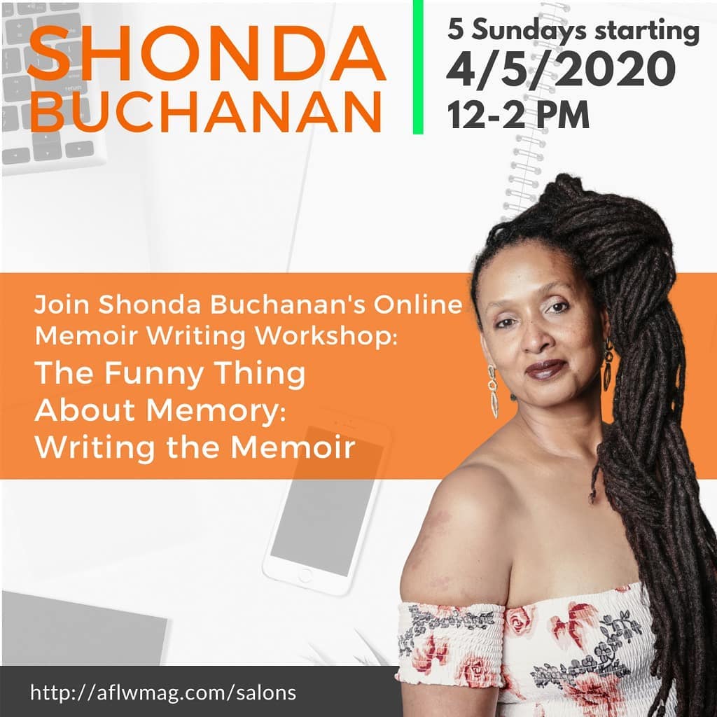 Memoir Writing Workshop with Shonda Buchanan