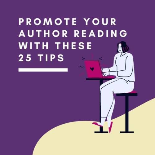 Helpful tips to promote author website