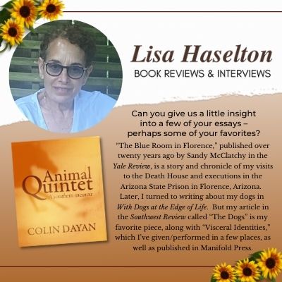Colin Dayan Interview with Lisa Haselton