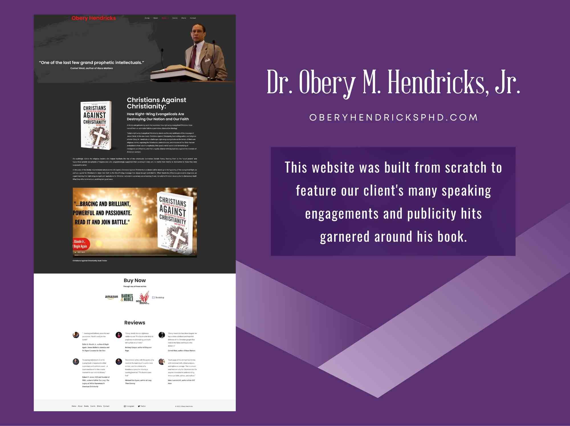 Obery Hendricks Website