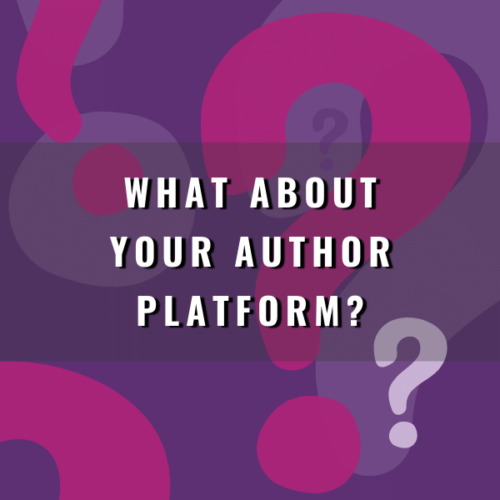 What about your author platform - featured image