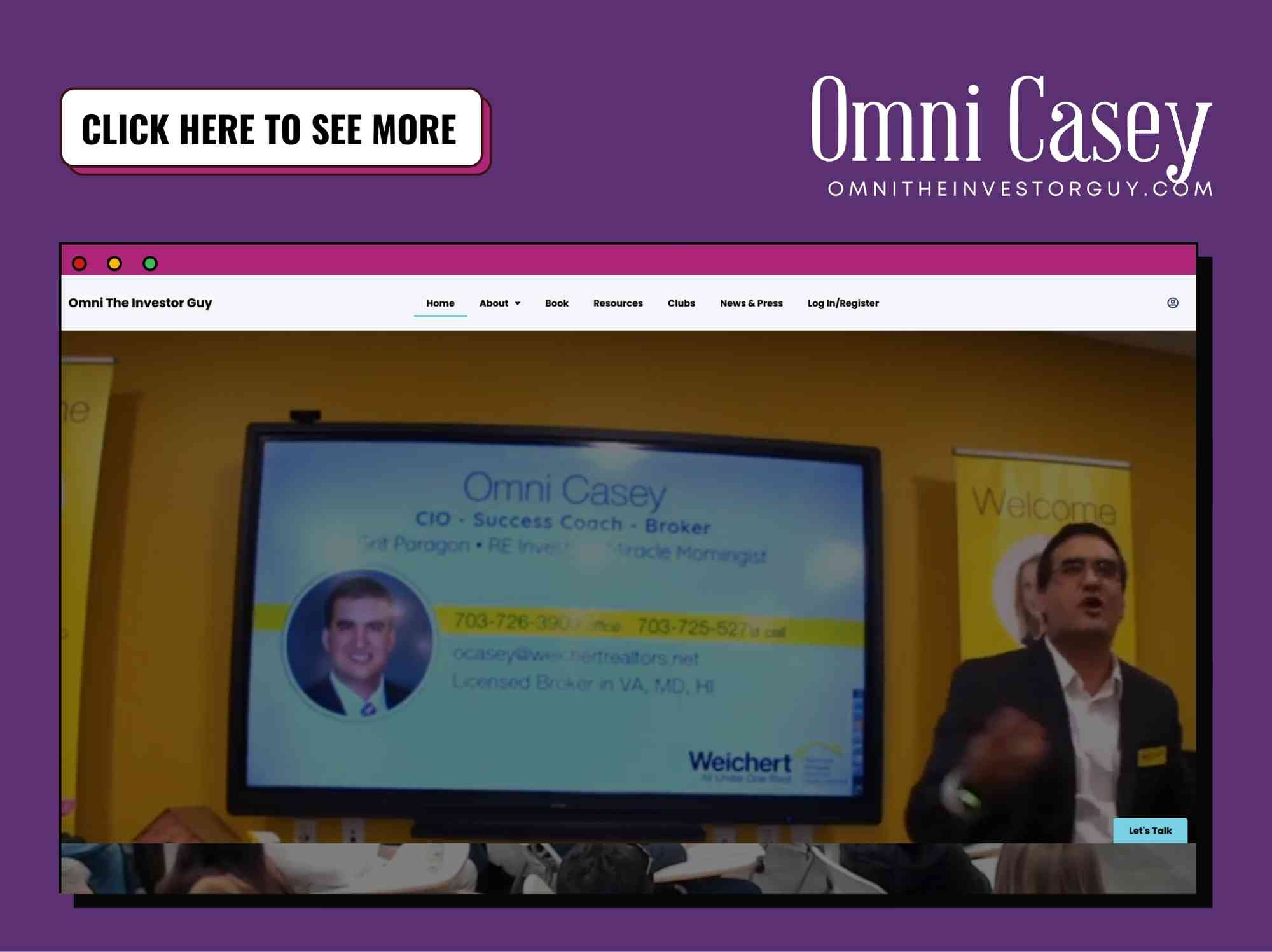 Omni Casey Website