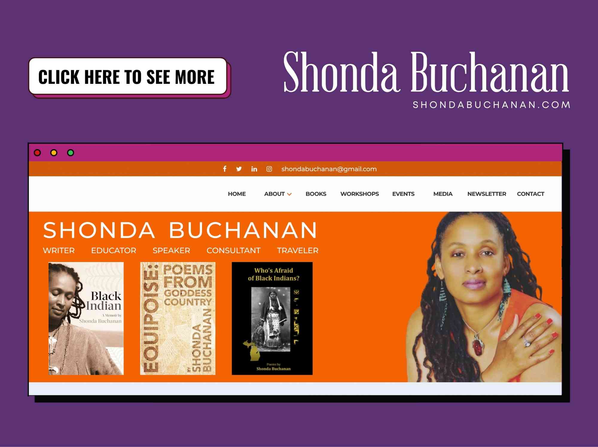 Shonda Buchanan Website